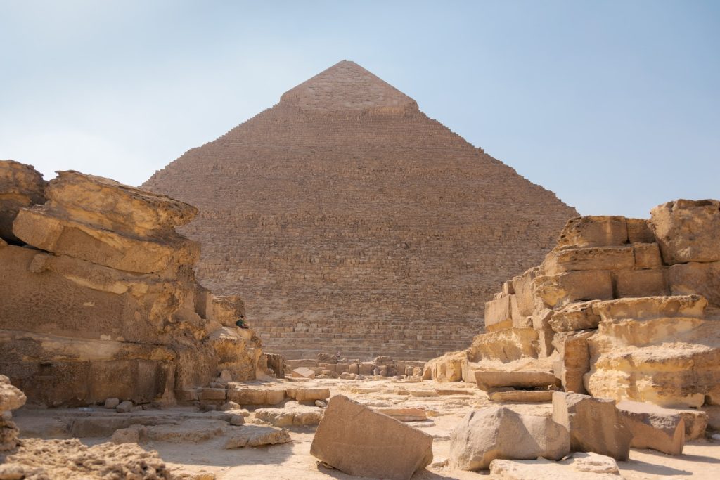 brown rock formation under blue sky during daytime